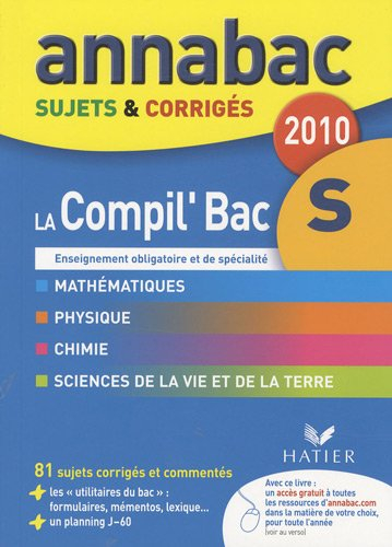 La compil' bac S, enseignement obligatoire et de spécialité