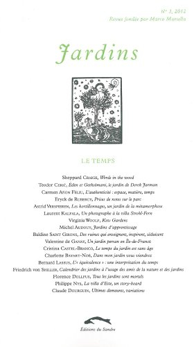 Jardins, n° 3. Le temps