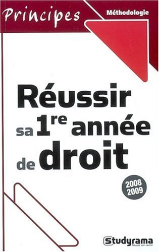 Réussir sa première année de droit