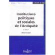 institutions politiques et sociales de l'antiquité