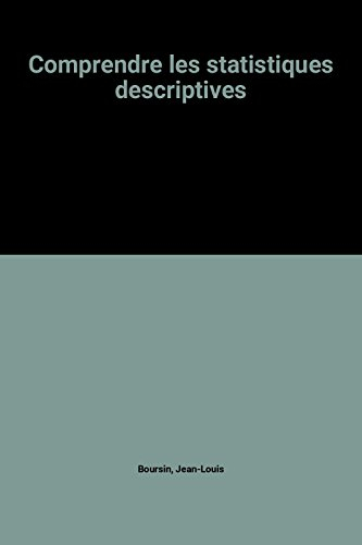 Comprendre les statistiques descriptives
