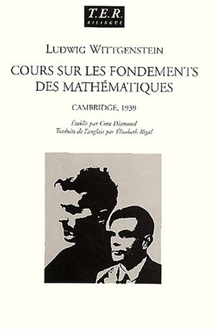Cours sur les fondements des mathématiques : Cambridge, 1939