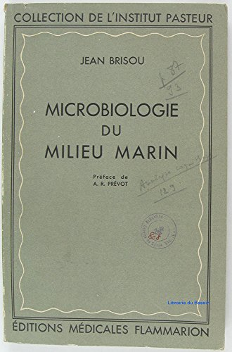 la microbiologie du milieu marin