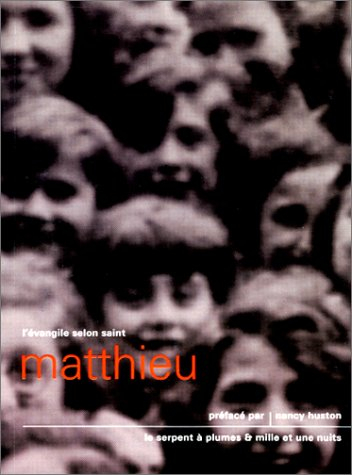 Evangile selon saint Matthieu