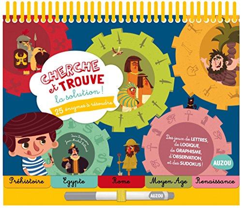 Cherche et trouve la solution ! : 25 énigmes à résoudre