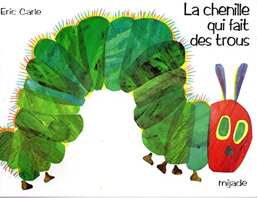 la chenille qui fait des trous