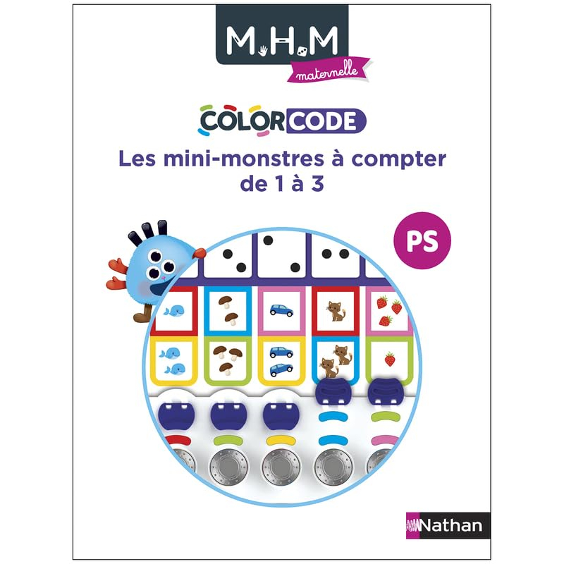 COLORCODE - Les mini-monstres à compter de 1 à 3 PS