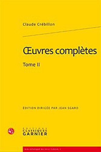 Oeuvres complètes. Vol. 2