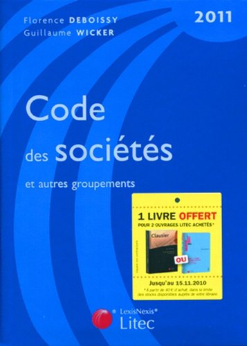 Code des sociétés et autres groupements 2011