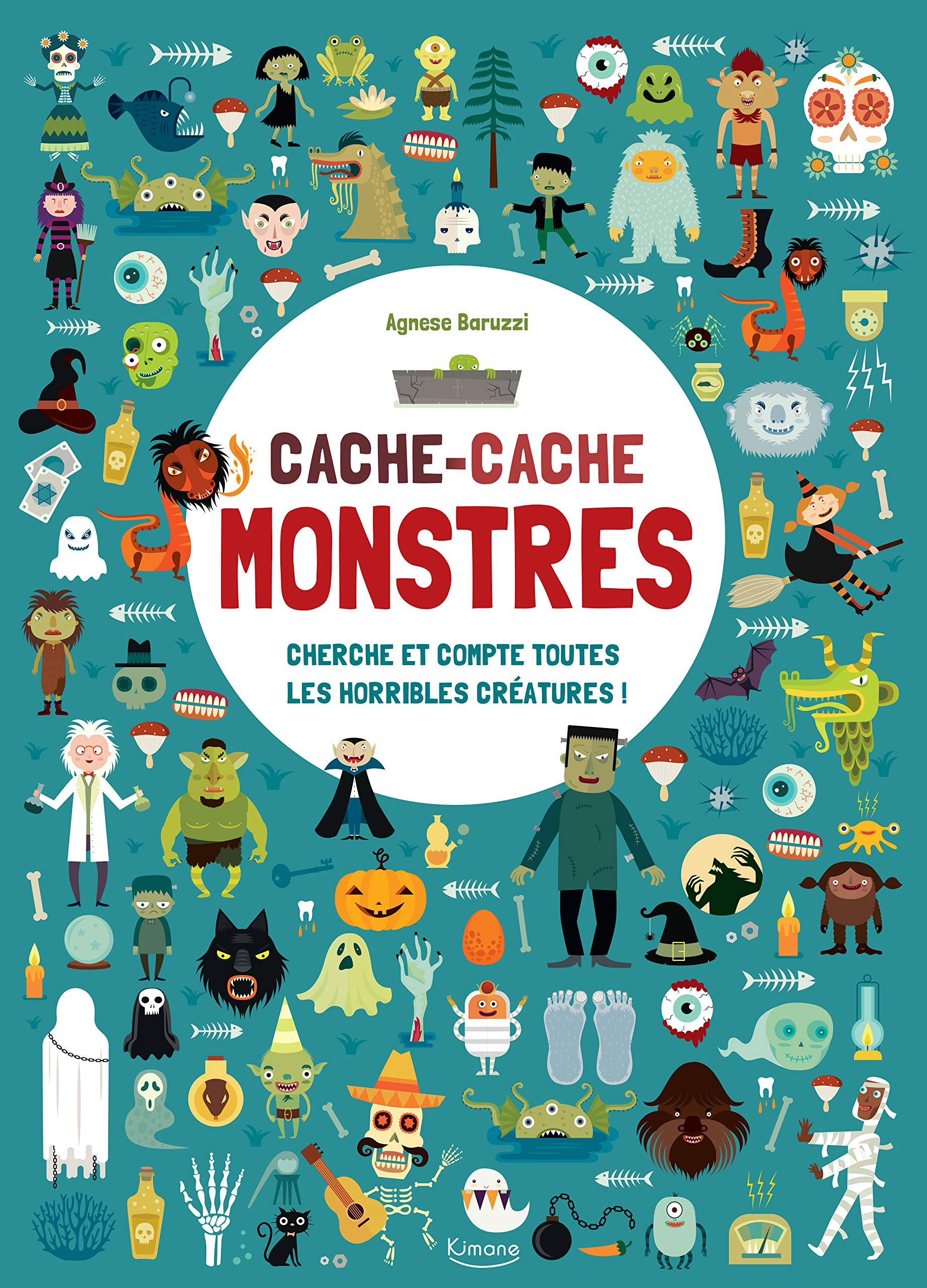 Cache-cache monstres : cherche et compte toutes les horribles créatures !