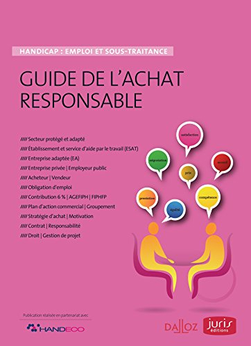 Guide de l'achat responsable : handicap : emploi et sous-traitance