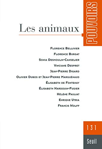 Pouvoirs, n° 131. Les animaux