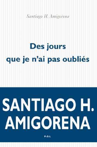 Des jours que je n'ai pas oubliés