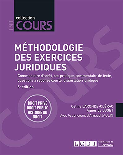 Méthodologie des exercices juridiques : commentaire d'arrêt, cas pratique, commentaire de texte, que