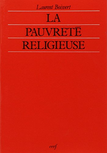 La Pauvreté religieuse