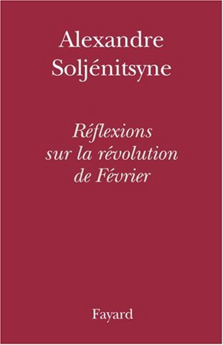 Réflexions sur la révolution de Février