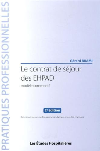 Le contrat de séjour des EHPAD : modèle commenté