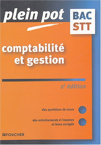 Comptabilité et gestion, bac STT