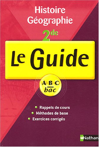 Histoire-géographie, 2de