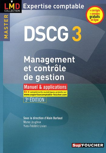 Management et contrôle de gestion master DSCG 3 : manuel & applications