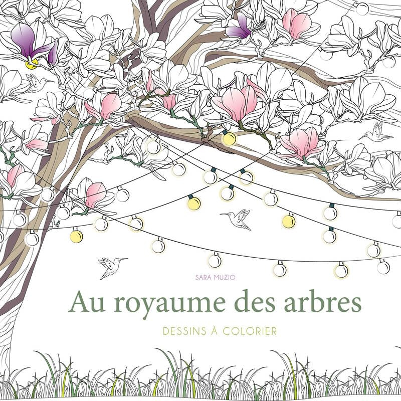 Au royaume des arbres - Dessins a colorier