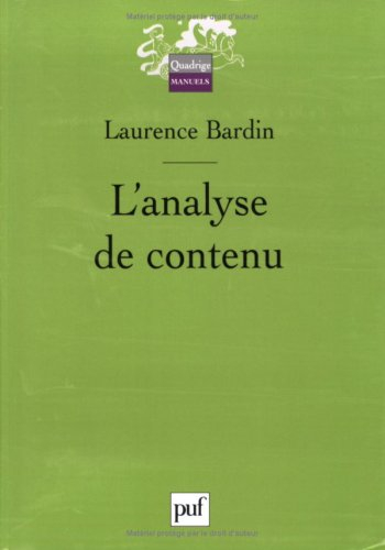 L'analyse de contenu