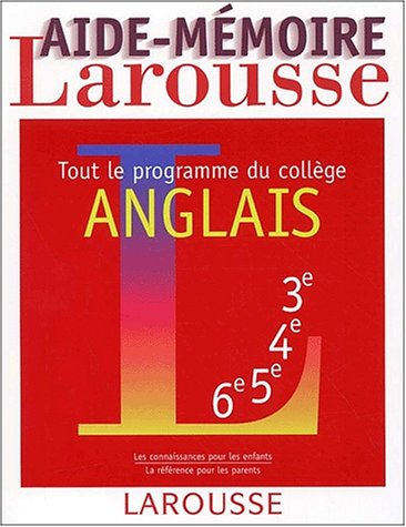 Tout le programme du collège, anglais