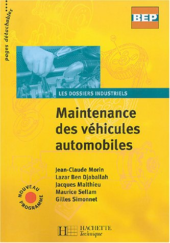 Maintenance des véhicules automobiles, BEP seconde professionnelle terminale