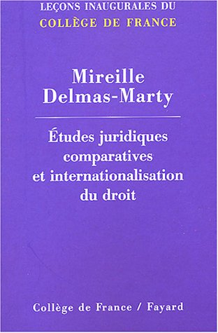 Etudes juridiques comparatives