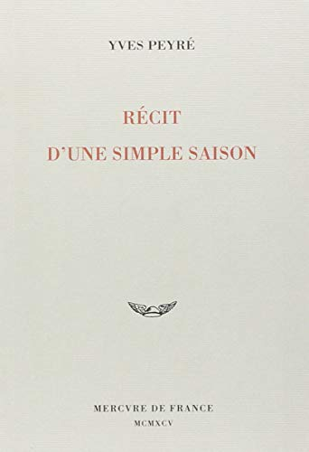 Récit d'une simple saison