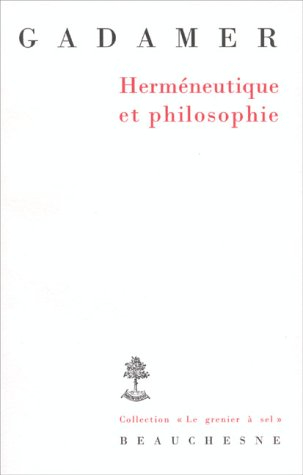 Herméneutique et philosophie