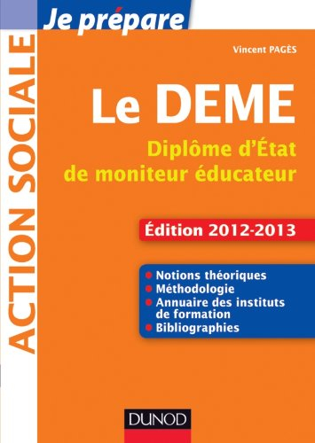 Le DEME : diplôme d'Etat de moniteur éducateur