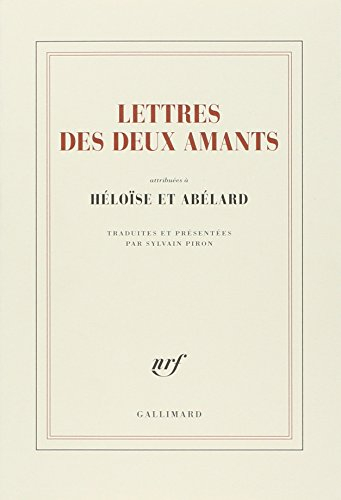 Lettres des deux amants : attribuées à Héloïse et Abélard