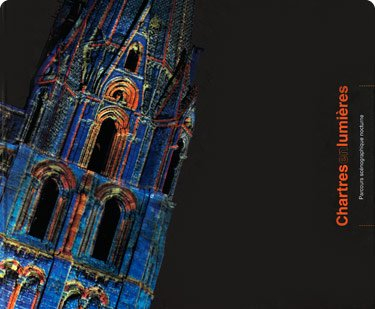 chartres en lumières : un parcours poétique dans la ville de chartres