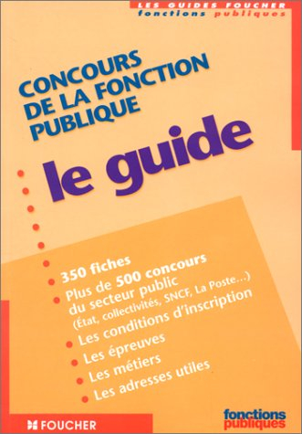 Concours de la fonction publique : le guide