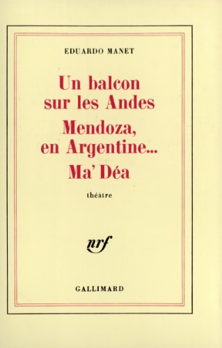 Un balcon sur les Andes. Mendoza, en Argentine.... Ma'Déa