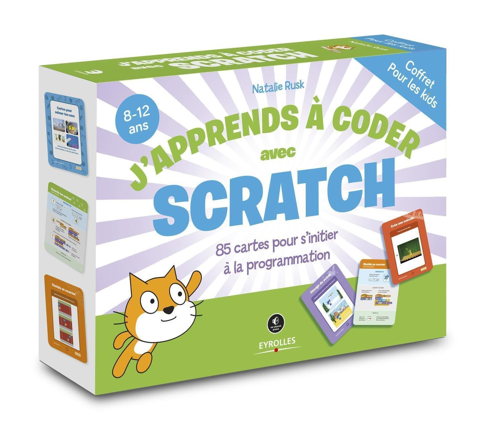 J'apprends à coder avec Scratch : 85 cartes pour s'initier à la programmation : 8-12 ans