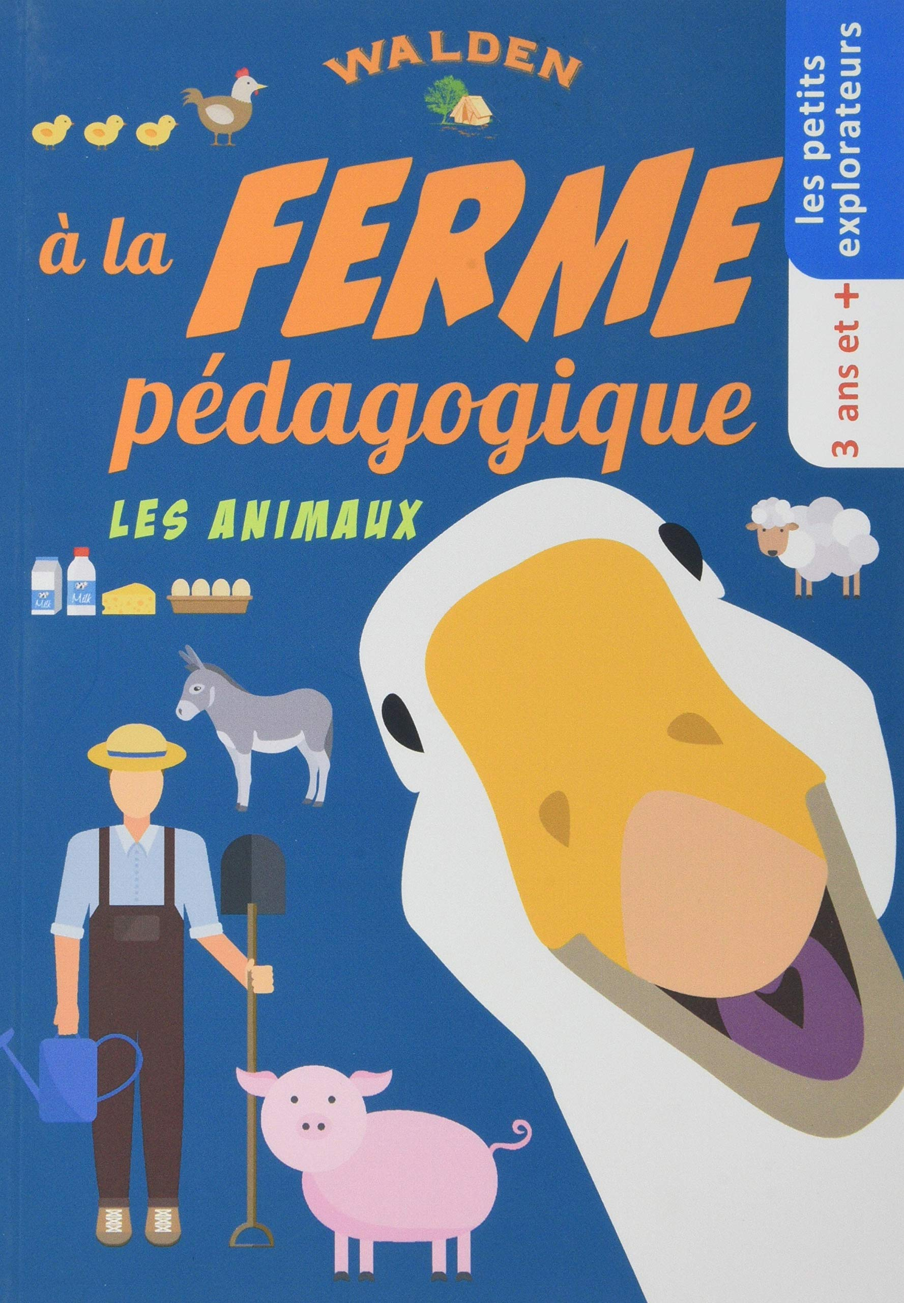 A la ferme pédagogique : les animaux