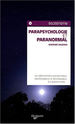 Parapsychologie et paranormal