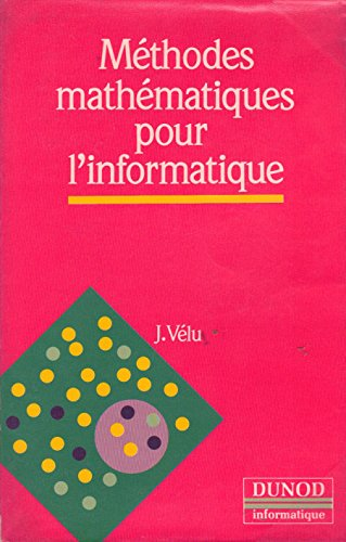 méthodes mathématiques pour l'informatique