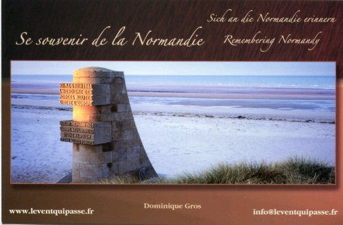 Se souvenir de la Normandie. Remembering Normandy. Sich an die Normandie erinnern