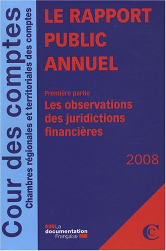 Le rapport public annuel 2008