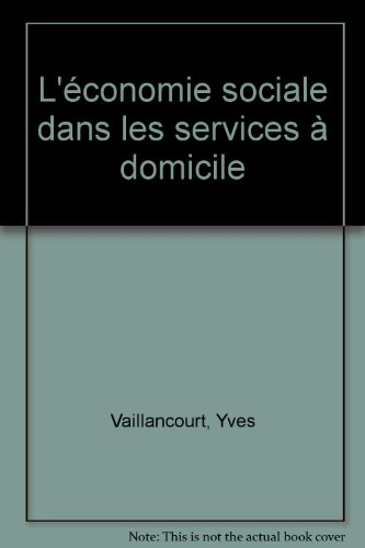 L'économie sociale dans les services à domicile