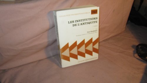 institutions de l'antiquite