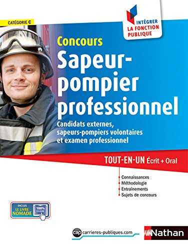 Concours sapeur-pompier professionnel : catégorie C, candidats externes, sapeurs-pompiers volontaire