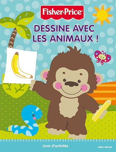 Dessine avec les animaux ! : livre d'activités