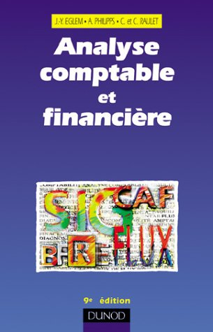 Analyse comptable et financière