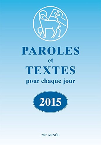 Paroles et Textes 2015