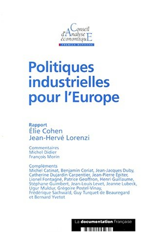 Politiques industrielles pour l'Europe