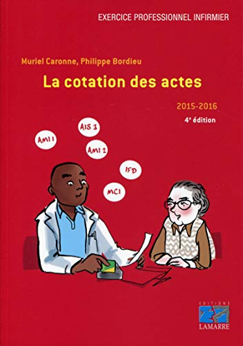 La cotation des actes : 2015-2016